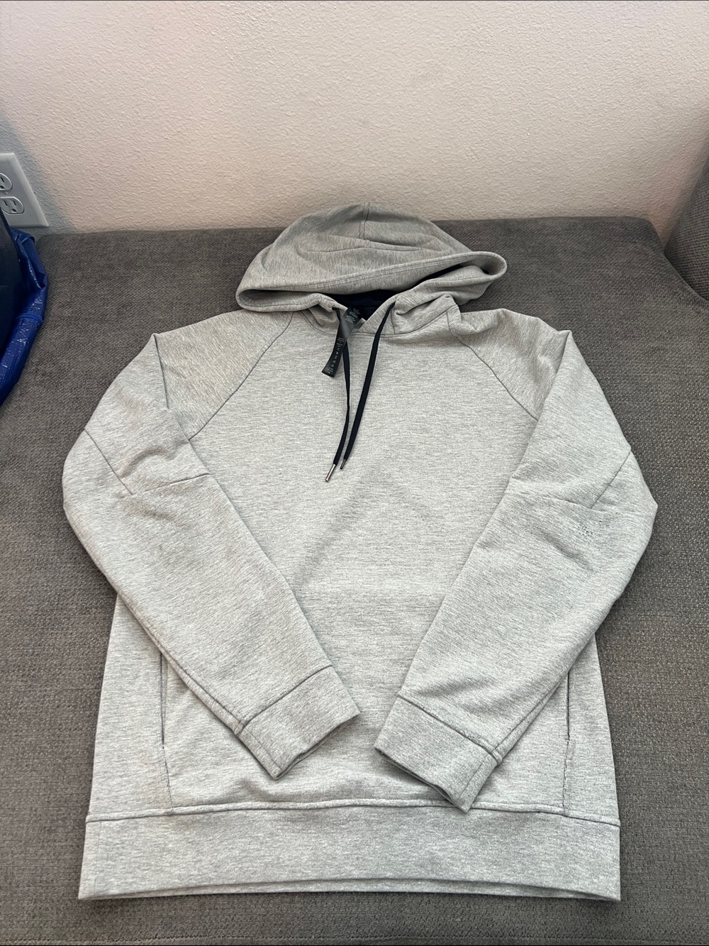 lululemon athletica Light Gray Pullover Hoodie